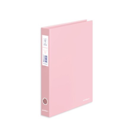 Pasta Arquivo L/ E Ambar Classroom Mates Pastel Salmão