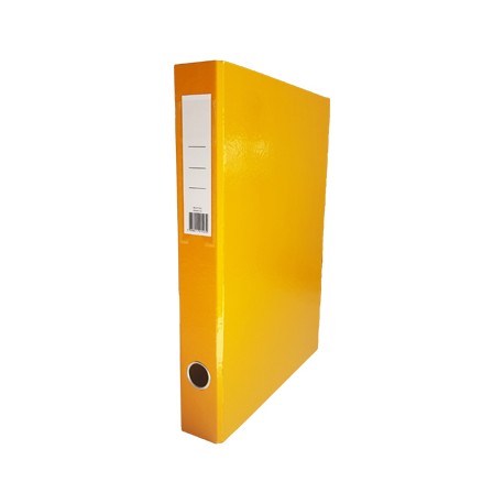 Pasta Arquivo L/ E Ambar Din Amarelo