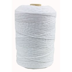 Fio de Algodão Branco Bobine 250grs