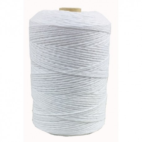Fio de Algodão Branco Bobine 250grs