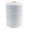 Fio de Algodão Branco Bobine 250grs