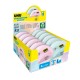 Corretor Fita Mini Roller UHU 5mmx6m Sortido Pastel 1un