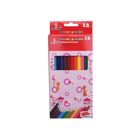 Lápis Cor 12un Cx Cartão Epene