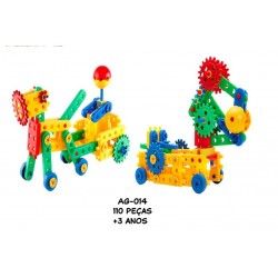 Jogos de Construção Engrenagens 110 pçs