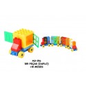 Jogos de Construção Duplo 189 pçs