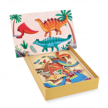 Jogo Educativo Apli Kids Magnets Dinosaurs 52pçs