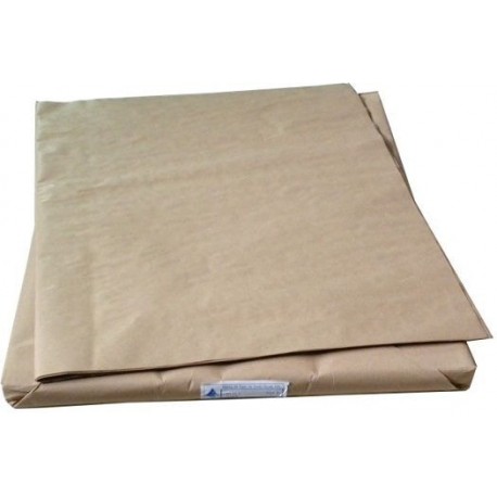 Papel Kraft Embrulho 63grs 98x140cm c/25 Fls