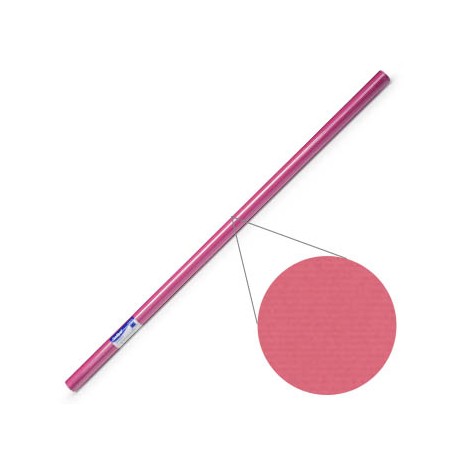 Papel Kraft Fucsia 1x3mts 70g Rolo