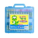 Lápis Oil Pastels Dooly Conjunto Mala com 60 cores