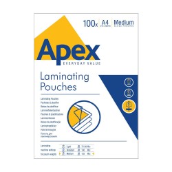 Bolsas de Plastificar 216x303mm A4 125mic 100un