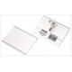 Bolsa Identificação, Office P, 90x57 Rígido c/ Mola/Alfinete