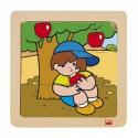 Set 4 Puzzles Zaro e Nita 6 peças