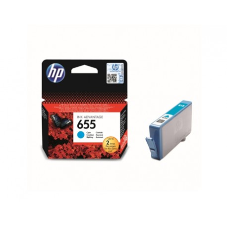 Tinteiro HP Dsignjet 4615/ 4625/ 5525/ 6525 Nº655 Turquesa