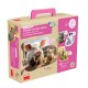 Conj. 10 Puzzles Animais e suas Crias