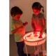 Bandeja Sensorial de Luz Play Bin com LED e Suporte Ajustável.