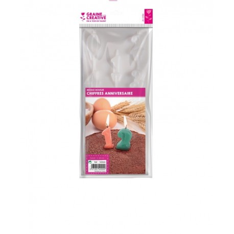 Molde Silicone Graine Creative Aniversário - 60mm