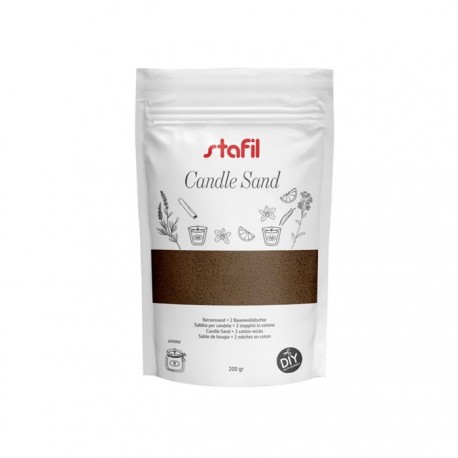 Areia de Cera p/ Vela 200gr.- Wood