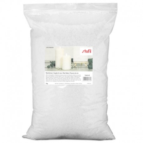 Cera Flocos p/ Vela 1Kg
