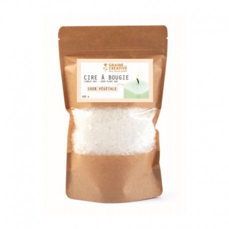 Cera Vegetal p/ Vela 400grs