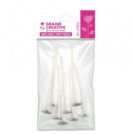 Pavio p/Velas 10cm – 8un