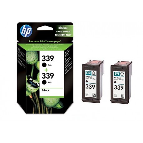Tinteiro HP Nº 339 DJ 5740 Preto Pack 2 Tinteiros