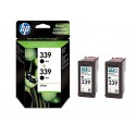 Tinteiro HP Nº 339 DJ 5740 Preto Pack 2 Tinteiros