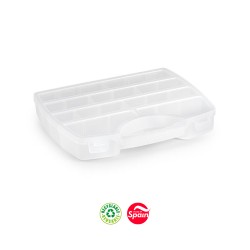 Caixa Multiusos 25,5x21x4cm Transparente