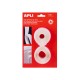 Fita de Velcro Branco Adesiva 20mm x 1 m