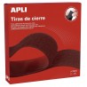 Fita de Velcro Preta Adesiva Bobine 2 cm x 25 m