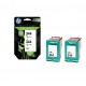 Tinteiro HP Nº 344 + Nº 344 DJ 460 Tricolor PACK 2