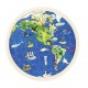 Puzzle O Globo Terrestre 57 pçs