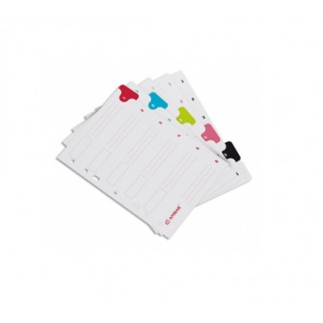 Separador de Arquivo A5 Ambar 6 Pos.