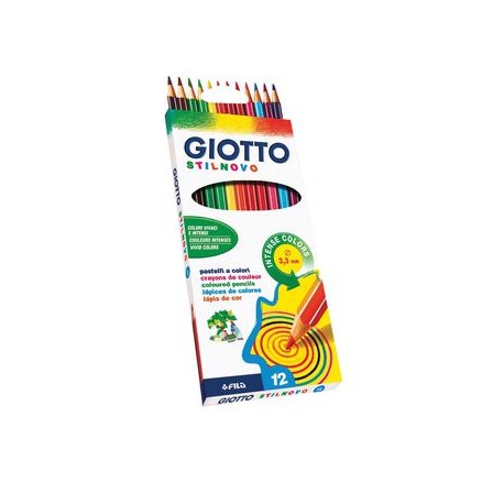 Lápis de Cor Giotto Stilnovo Cx. 12und